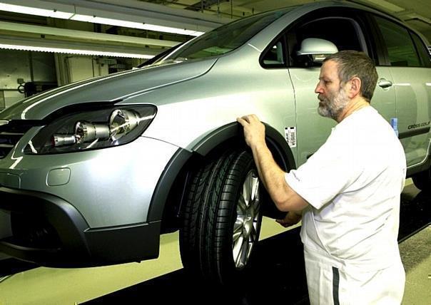 Volkswagen Werk Wolfsburg, Produktion CrossGolf.